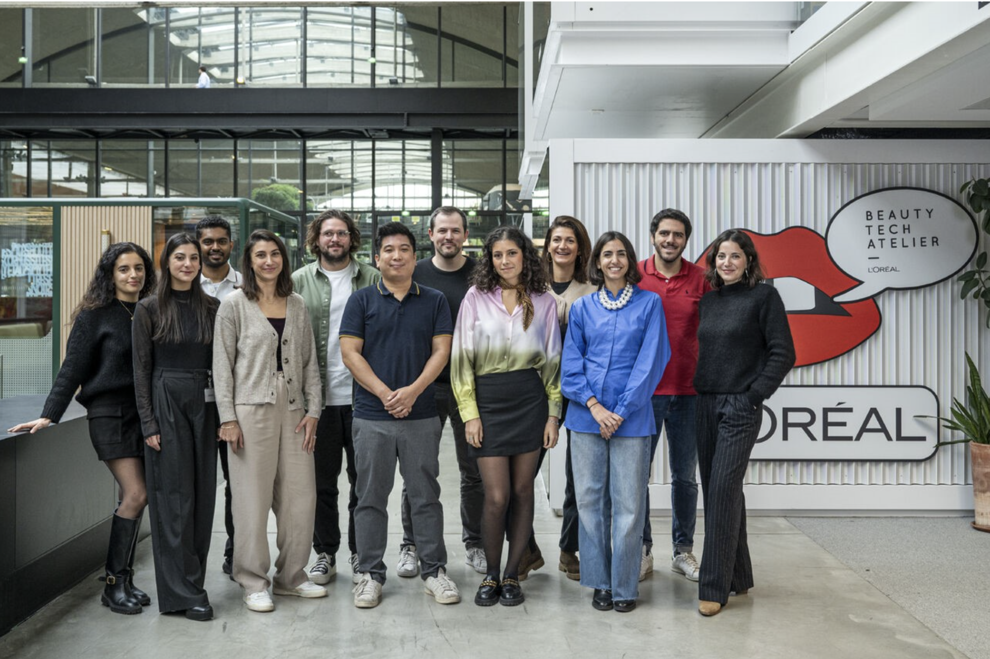 La cohorte 2024 de Beauty Tech Atelier, le programme d'incubation du Groupe L'Oréal et du Centre d'incubation et d'accélération d'HEC Paris.