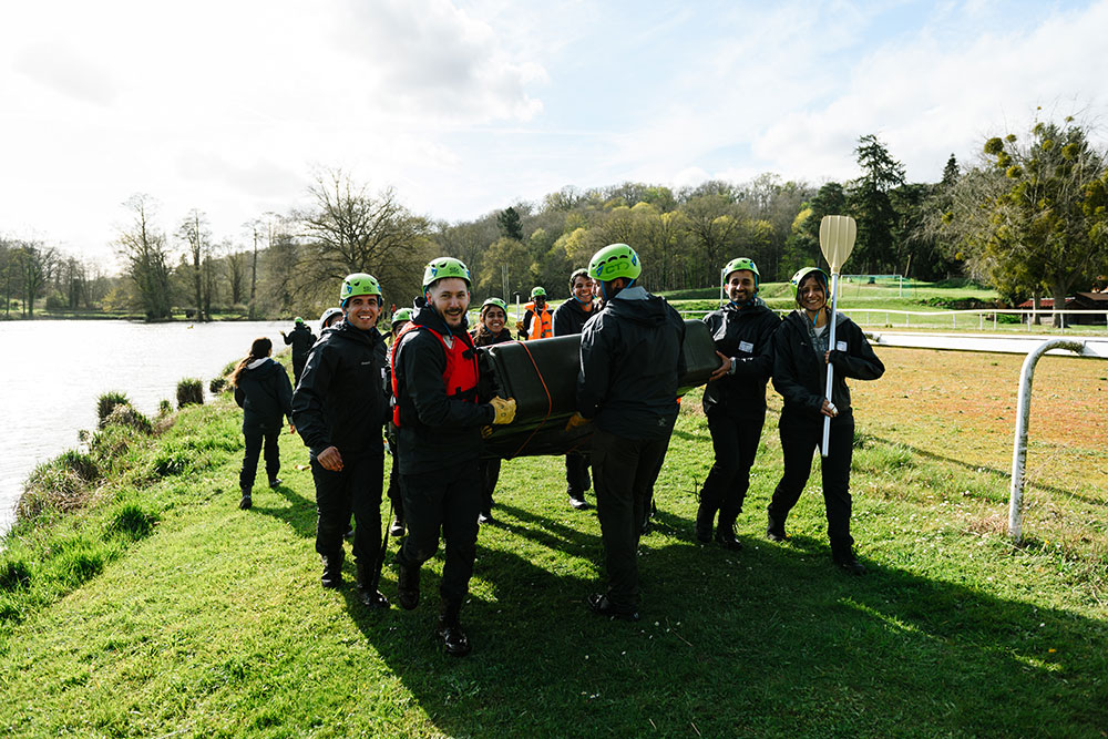 group at the Outdoor Leadership Seminar