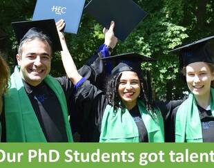 HEC Paris PhD - Our students got talent