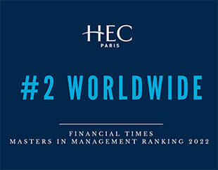 HEC Paris - Classement Financial Times 2022 du Programme Grande Ecole (MiM)