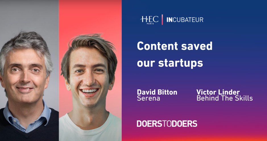 Incubateur HEC Paris - Doers to Doers